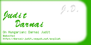 judit darnai business card